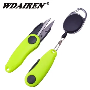 WDAIREN Ciseaux pliant avec corde télescopique pour la pêche